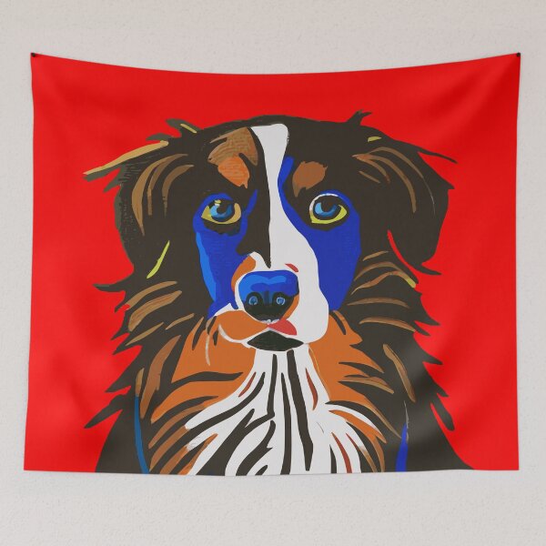 Item preview, Miniature American Shepherd designed and sold by dogpopart.