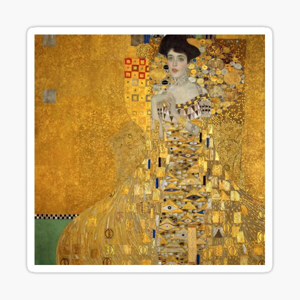 Artikel-Vorschau von Gustav Klimt Frau in Gold, designt und verkauft von Vintage Wall Art.