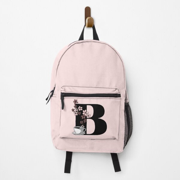 Item preview, Floral Coffee Monogram Letter B designed and sold by Coffee Lifestyle.