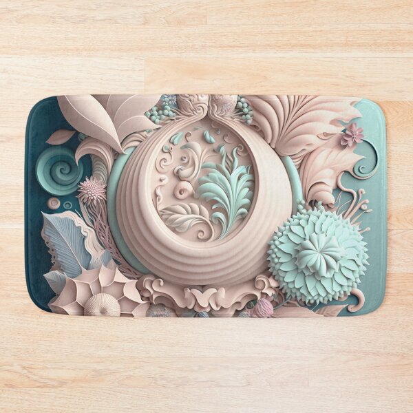 Item preview, Fleuron Floral Playful Colourful Composition Designs for Home Decor, Wedding, Events Fashion  and Accessories  designed and sold by RAGANADesign.