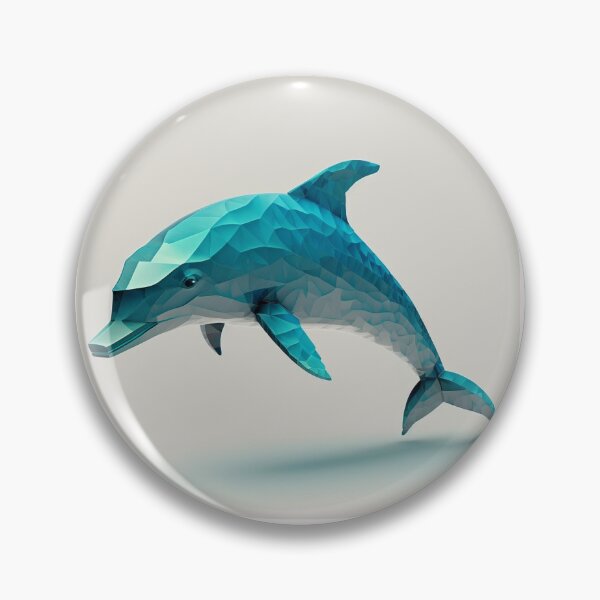 Item preview, LowPoly Dolphin designed and sold by LowPolyStation.