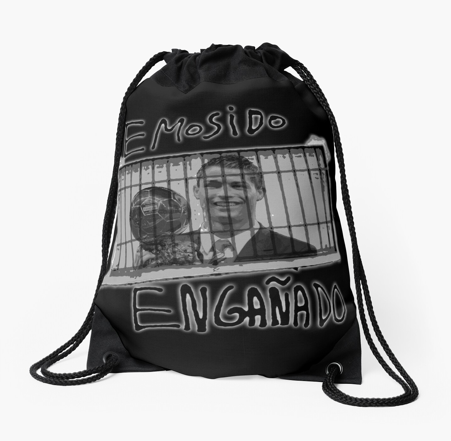 Emosido Deceived CR7 Drawstring Bags By JGpamplinas Redbubble