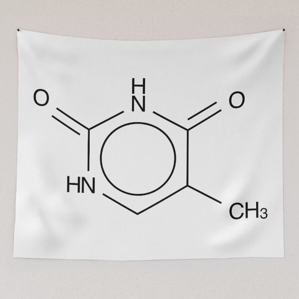 Item preview, Thymine Chemical Molecule Structure designed and sold by Girih.