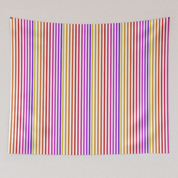 Item preview, Stripes from yellow to purple Pattern Design designed and sold by BelleundBeau.