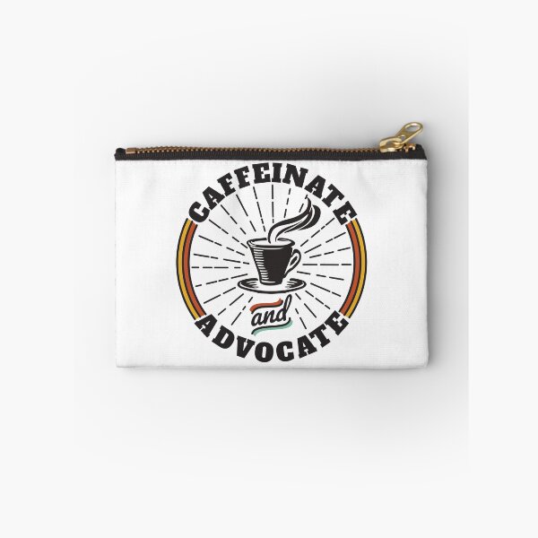 Item preview, Caffeinate And Advocate Ver1 designed and sold by thecatcouch.