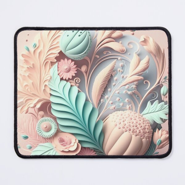 Item preview, Fleuron Floral Playful Colourful Composition Designs for Home Decor, Wedding, Events Fashion and Accessories designed and sold by RAGANADesign.