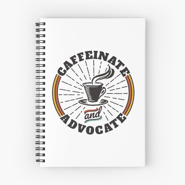Item preview, Caffeinate And Advocate Ver1 designed and sold by thecatcouch.