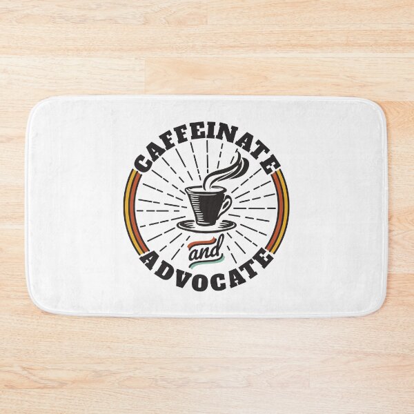 Item preview, Caffeinate And Advocate Ver1 designed and sold by thecatcouch.