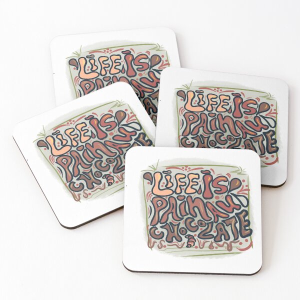 Item preview, Life Is Pain Au Chocolate designed and sold by Mayelshehawy.