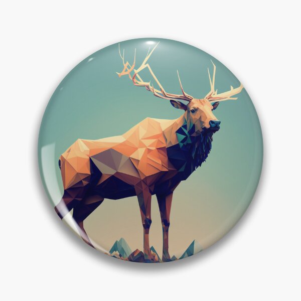 Item preview, LowPoly Moose designed and sold by LowPolyStation.
