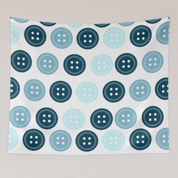 Item preview, Blue Buttons! designed and sold by LapillusDesigns.