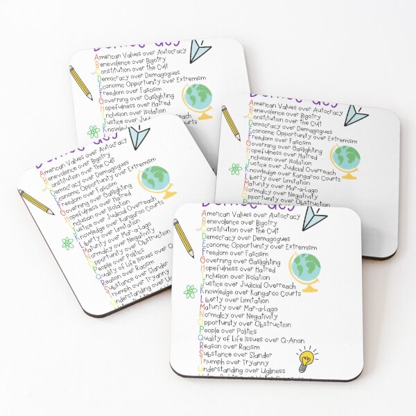 Item preview, ABC's of Democracy designed and sold by Zabi ⭐⭐⭐⭐⭐.