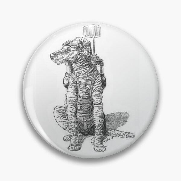 Item preview, Cookie the Astro Dog designed and sold by torenatkinson.