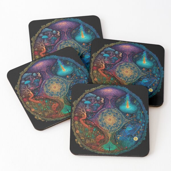 Item preview, Mycelium map of the whole earth#6 designed and sold by PhiloSophyEye.