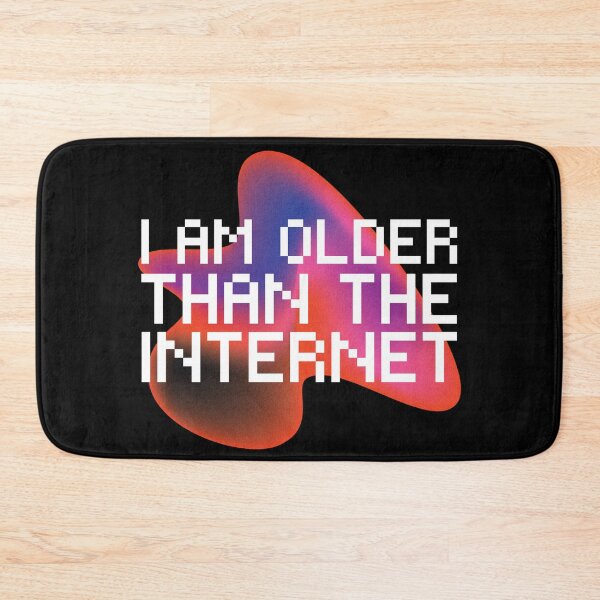 Item preview, I Am Older Than The Internet Synthwave Retrowave Geeker designed and sold by brytfanna.