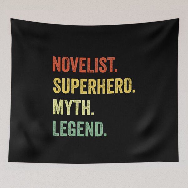 Aperçu de l'œuvre romancier vintage Papa, romancier Cadeaux, romancier Cadeaux, romancier Papa Myth Legend Shirt, Fête des Pères romancier Cadeaux créée et vendue par Dogs Geeky⭐⭐⭐⭐⭐.