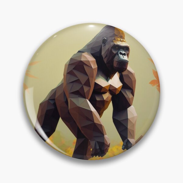 Item preview, LowPoly Gorilla designed and sold by LowPolyStation.