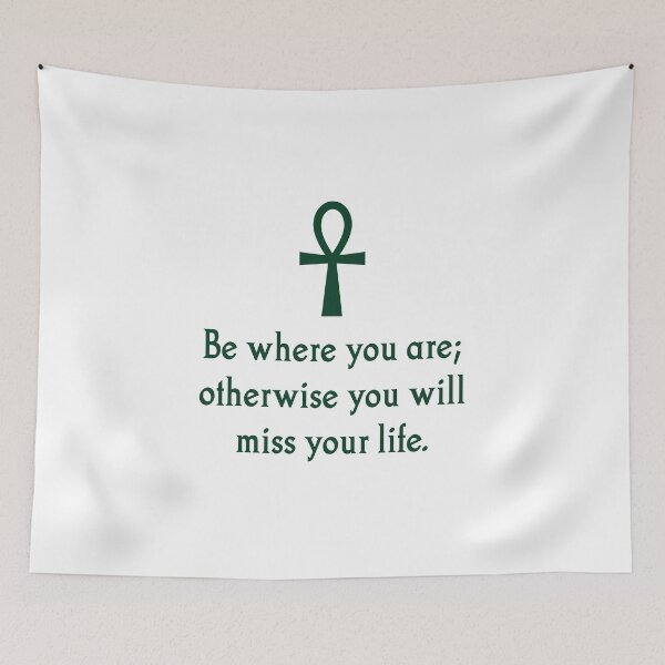 Item preview, Be Where You Are designed and sold by CrankyOldDude.