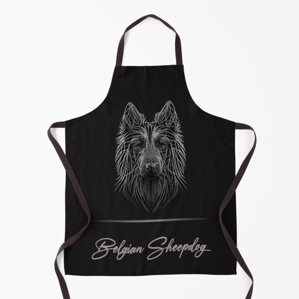 Item preview, Belgian Sheepdog Portrait designed and sold by Best-Breeds.