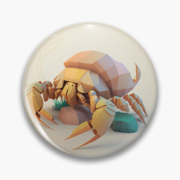 Item preview, Low Poly Crab designed and sold by LowPolyStation.
