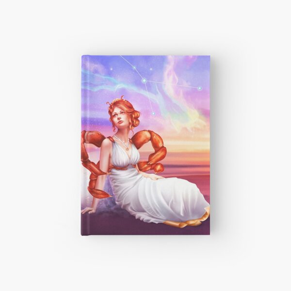 Cancer OC - 12 Zodiac Ladies Hardcover Journal