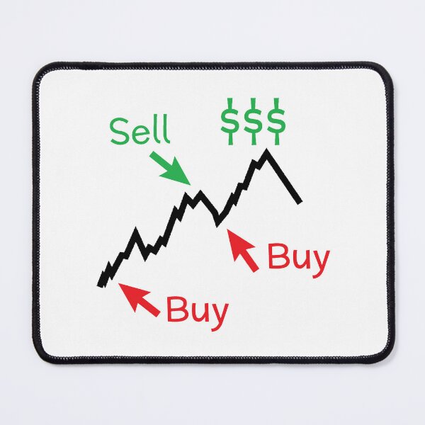 Item preview, Buy Low Sell High Stock Chart For Stock Trader, Investor designed and sold by Sophie’s Tees.