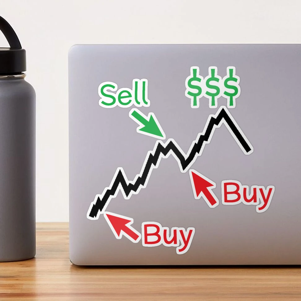 Buy Low Sell High Stock Chart For Stock Trader, Investor