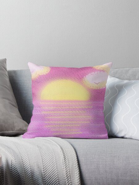Artikel-Vorschau von Pastellkreide Vaporwave Sonnenuntergang, designt und verkauft von ShadowiesArt.
