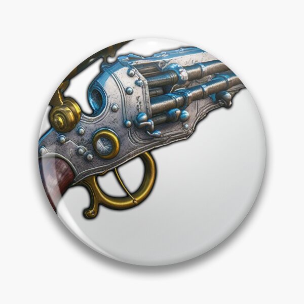 Item preview, Ultra modern vintage pistol designed and sold by TheBrainArt.