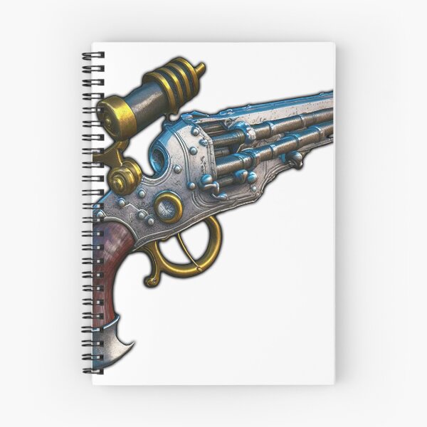 Item preview, Ultra modern vintage pistol designed and sold by TheBrainArt.