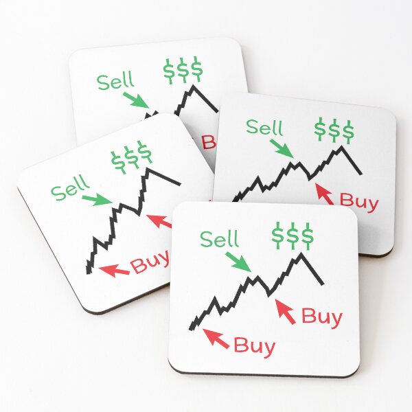Item preview, Buy Low Sell High Stock Chart For Stock Trader, Investor designed and sold by Sophie’s Tees.