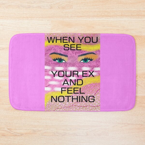 Item preview, Pink Radical Feminist Design With Powerful Eyes - When You See Your Ex And Feel Nothing designed and sold by LethalPixieDust.