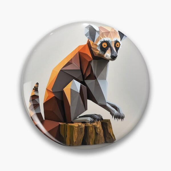 Item preview, Low Poly Lemur designed and sold by LowPolyStation.
