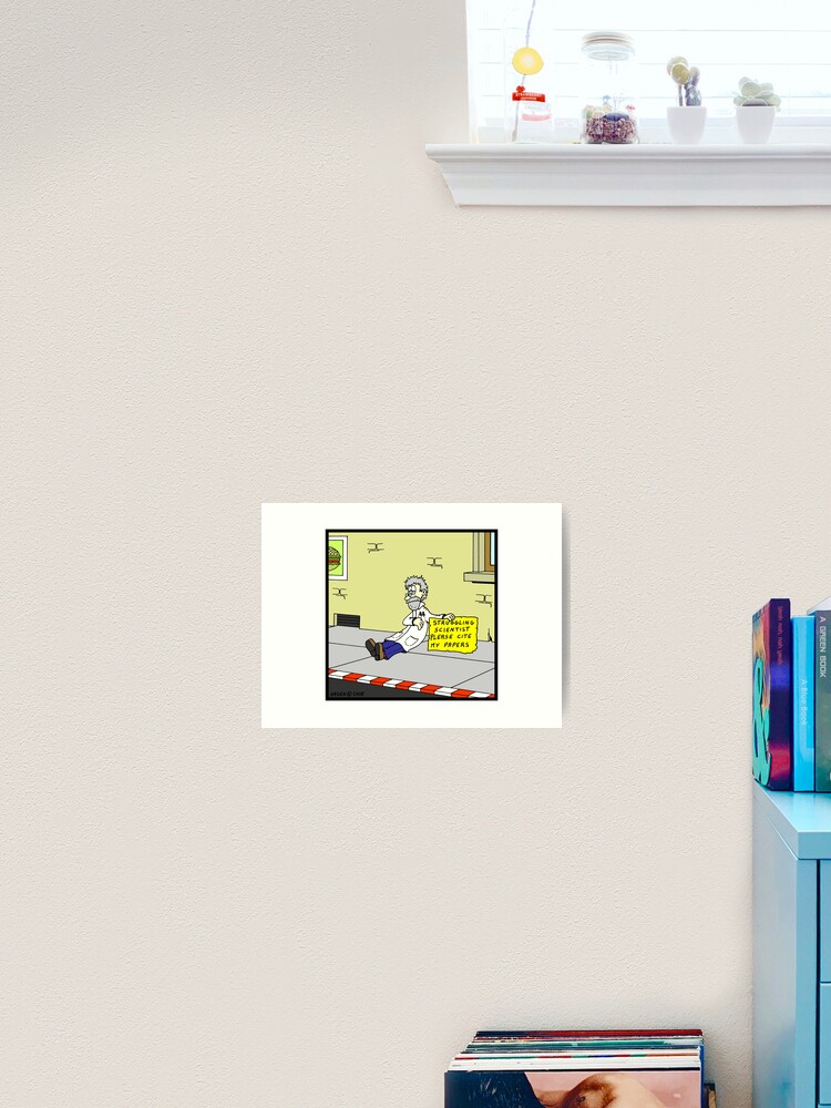 Thumbnail 2 of 3, Art Print, Please cite my papers designed and sold by Hagen.