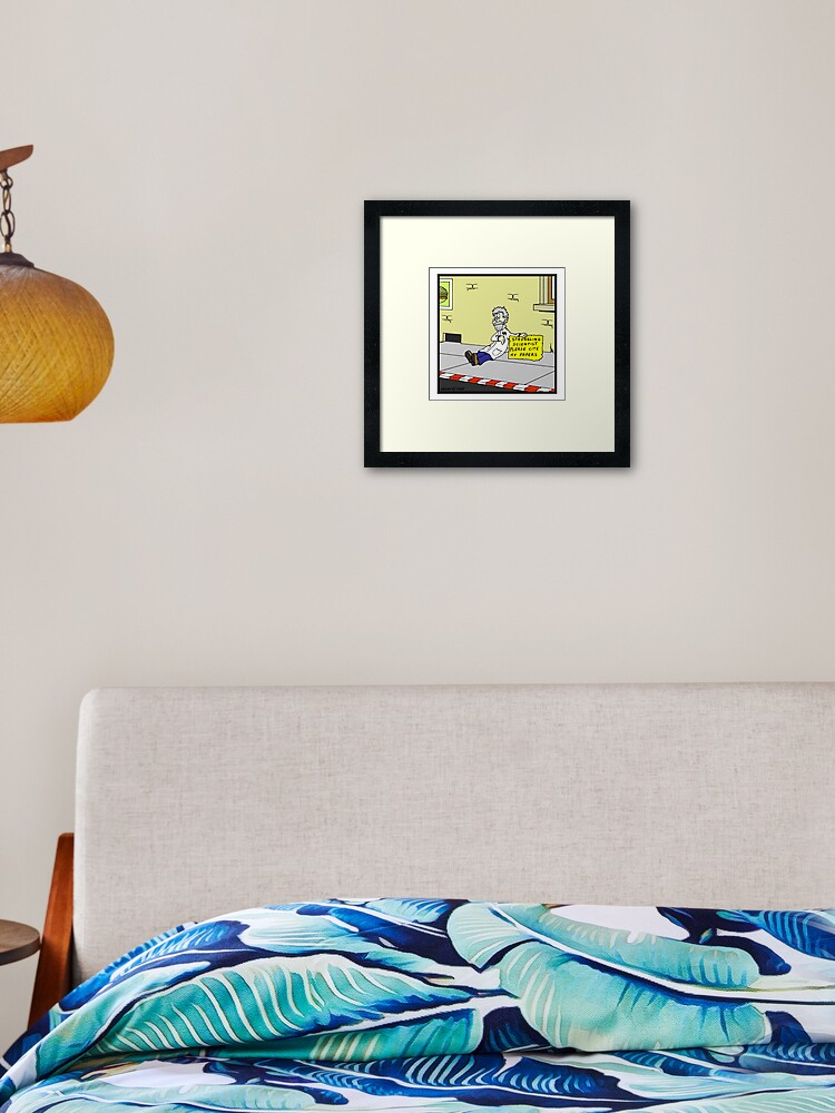 Thumbnail 2 of 7, Framed Art Print, Please cite my papers designed and sold by Hagen.