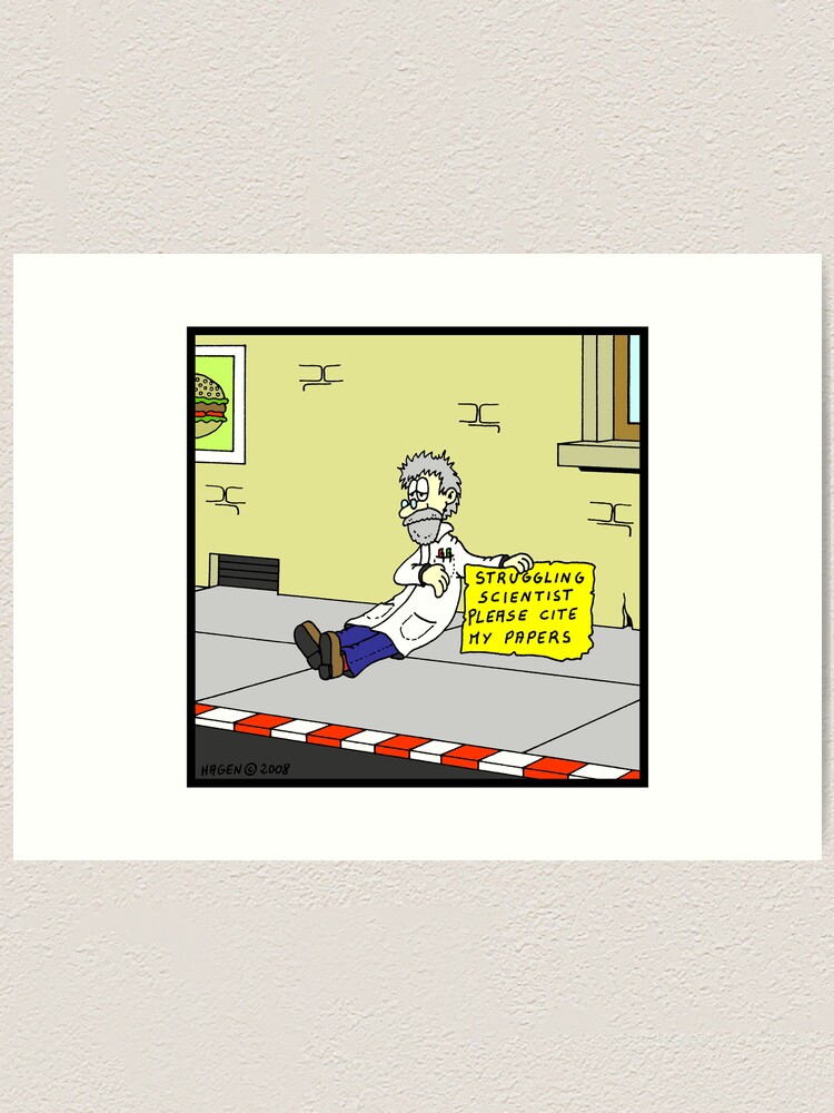 Thumbnail 1 of 3, Art Print, Please cite my papers designed and sold by Hagen.