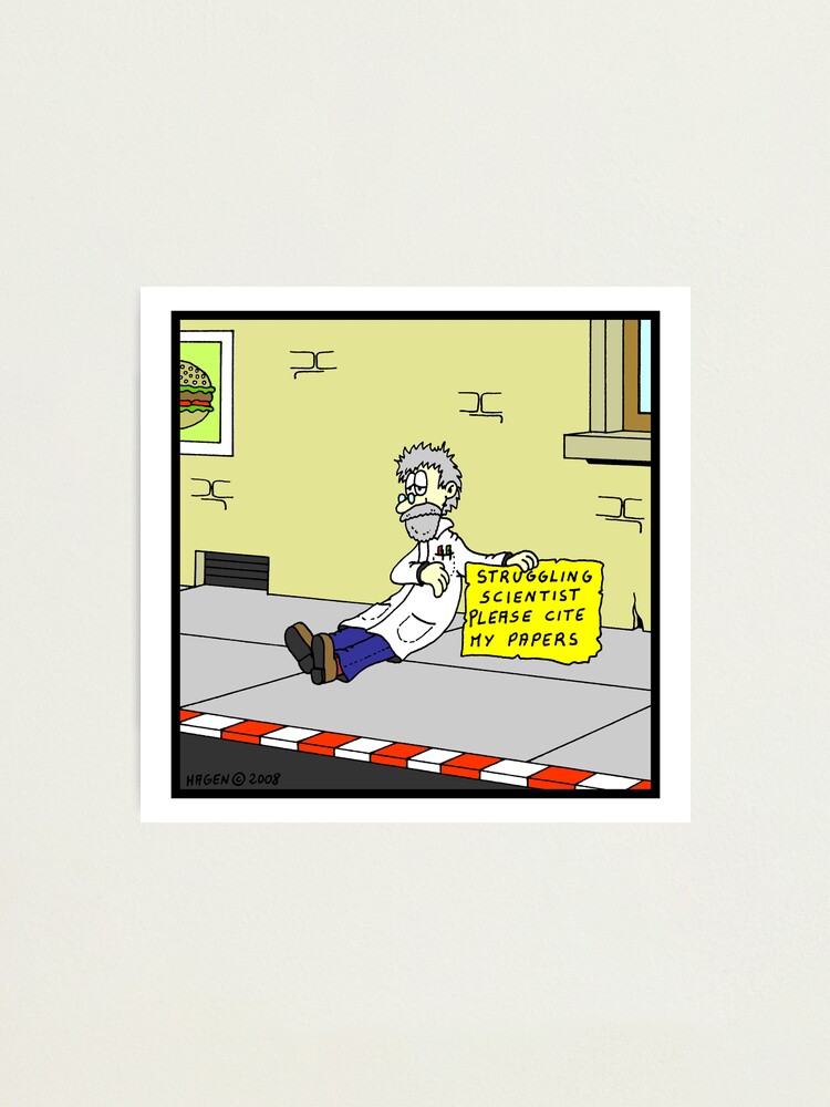 Thumbnail 1 of 3, Photographic Print, Please cite my papers designed and sold by Hagen.