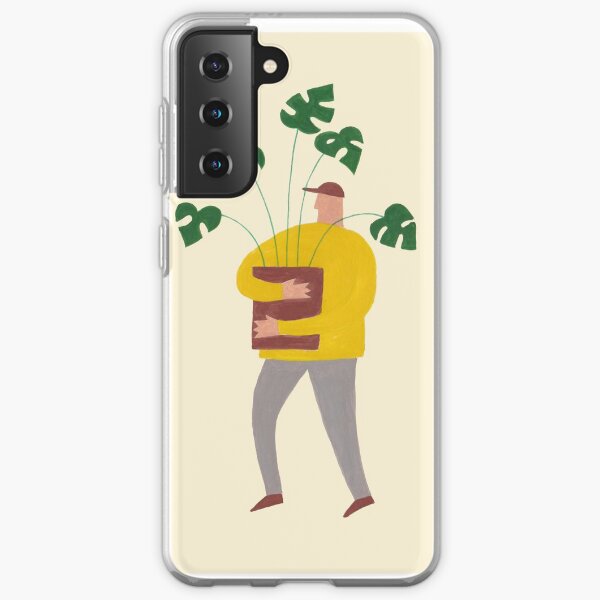 Monstera Moving Man Samsung Galaxy Soft Case