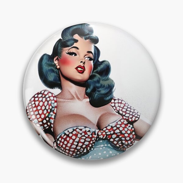 Item preview, Copy of Blue Pinup Girl designed and sold by cutestpinups.