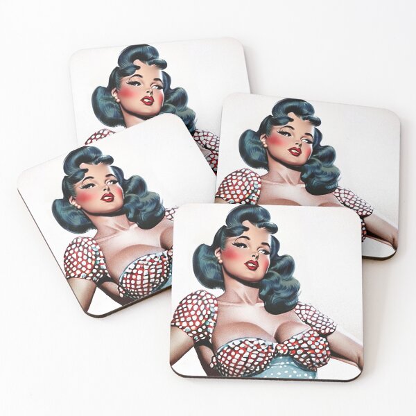 Item preview, Copy of Blue Pinup Girl designed and sold by cutestpinups.