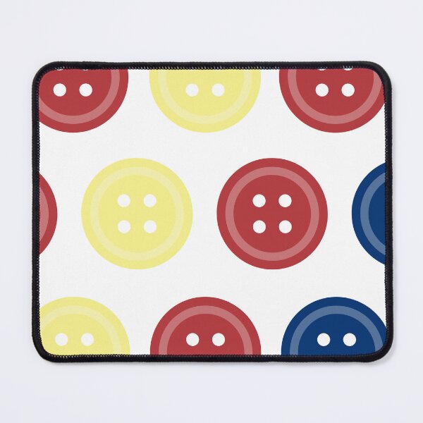 Item preview, Red, Yellow, Blue Buttons! designed and sold by LapillusDesigns.