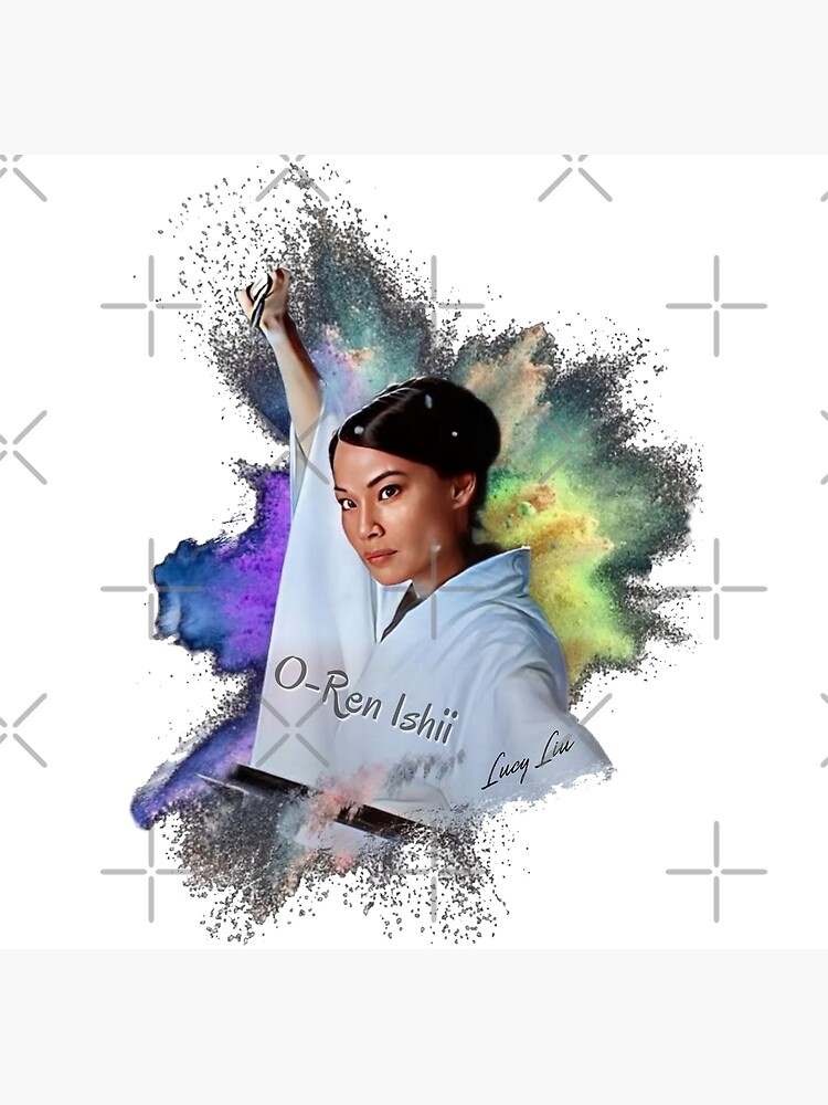 "O-Ren Ishii - Lucy Liu" Poster For Sale By DrawingAndText | Redbubble