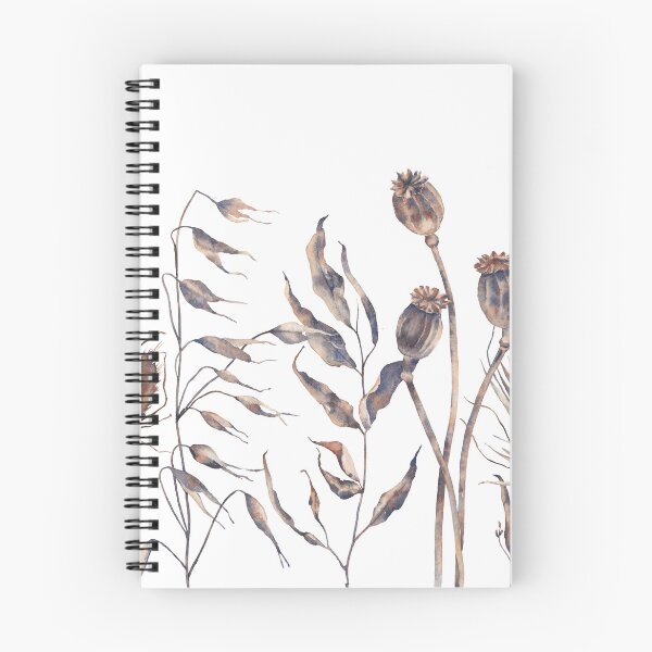 Item preview, Watercolor dried wildflowers designed and sold by InnaPatiutko.