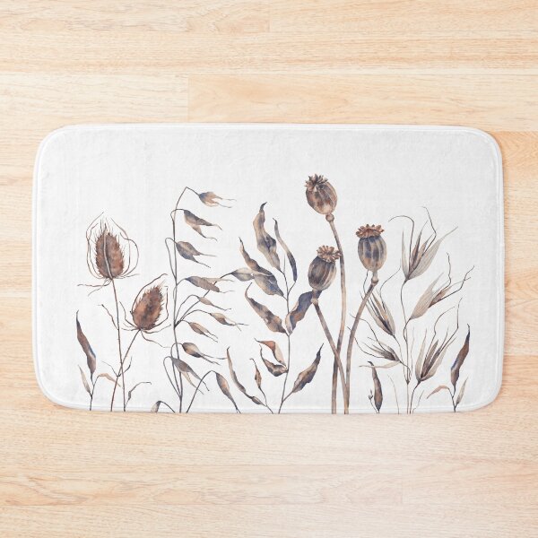 Item preview, Watercolor dried wildflowers designed and sold by InnaPatiutko.