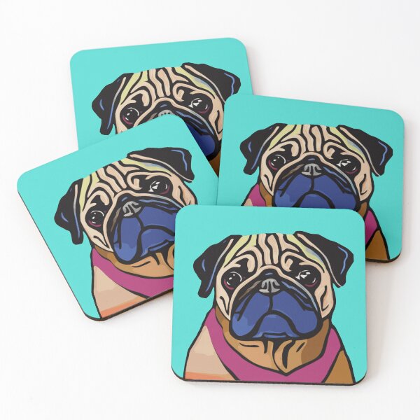 Item preview, Pug - pop art style. designed and sold by dogpopart.