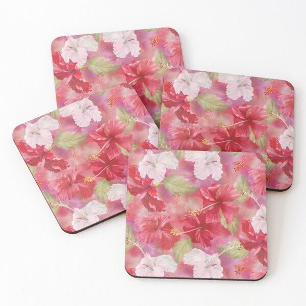 Item preview, Tropical Hibiscus Seamless Repeated Pattern Design  designed and sold by Tina Veenstra.