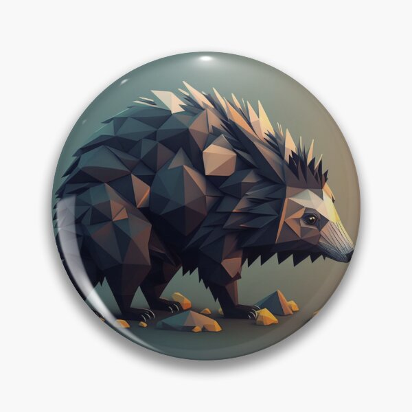 Item preview, LowPoly Porcupine designed and sold by LowPolyStation.