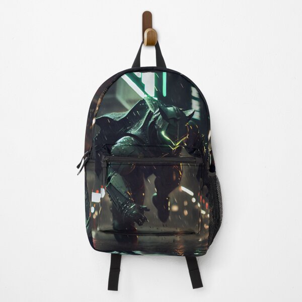 Item preview, the greenbat in mechsuit in the rain 3 designed and sold by deecosta.