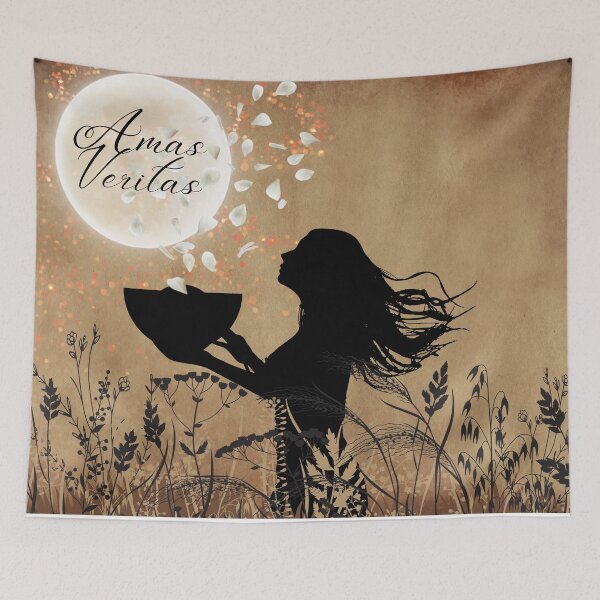 Item preview, Practical Magic Spell Amas Veritas White Roses designed and sold by dealchica.
