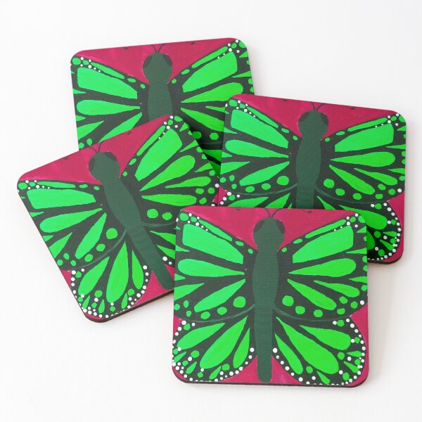 Item preview, Painted Green Butterfly - Art designed and sold by jolabrese.